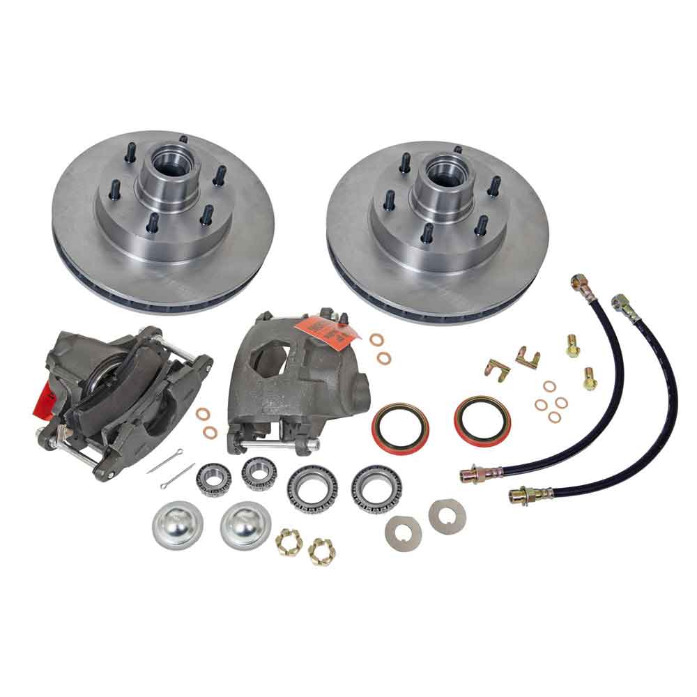 1960 1987 Chevy GMC Truck Disc Brake Kit For Drop Spindles Front 6x55