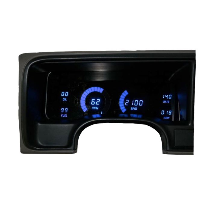 Chevy Truck - LED Digital Replacement Gauge Cluster, 1995-1999