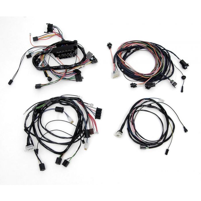 Full Size Chevy Wiring Harness Kit, With Alternator & Automatic ...